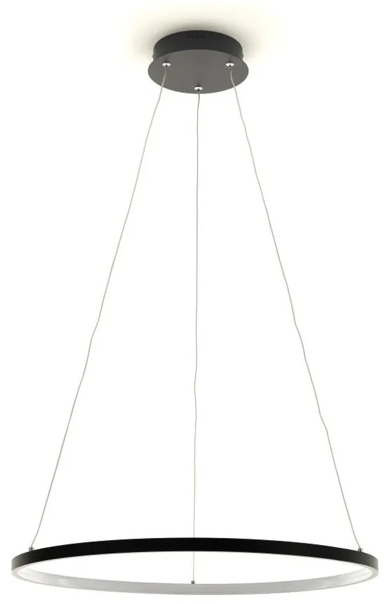 Okrągła lampa wisząca Tomasucci Ring, ⌀ 60 cm