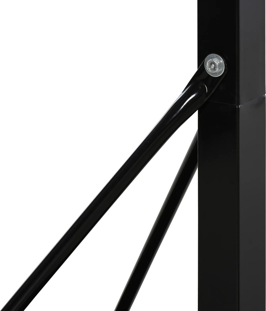 HOMCOM mobilny stojak do koszykówki kosz do koszykówki ze stojakiem