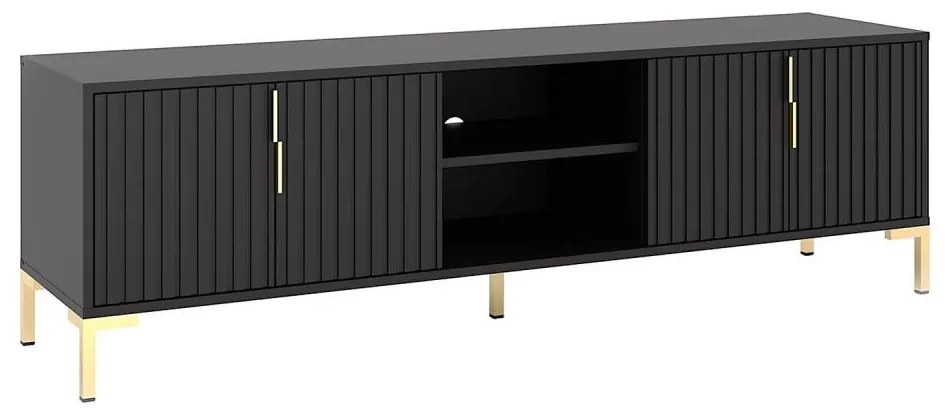 Szafka RTV FLOP czarna