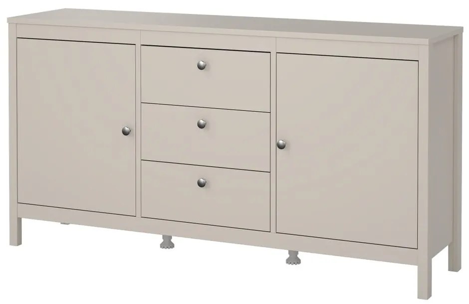 Szarobeżowa komoda 152x80x38 cm Madrid – Tvilum
