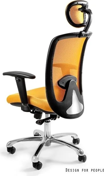 Ergonomiczny fotel biurowy Expander, tkanina kolor, zgodny z normą BHP