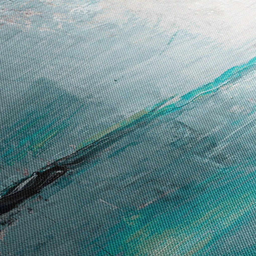 Obraz - Abstrakcyjny obraz olejny (70x50 cm)