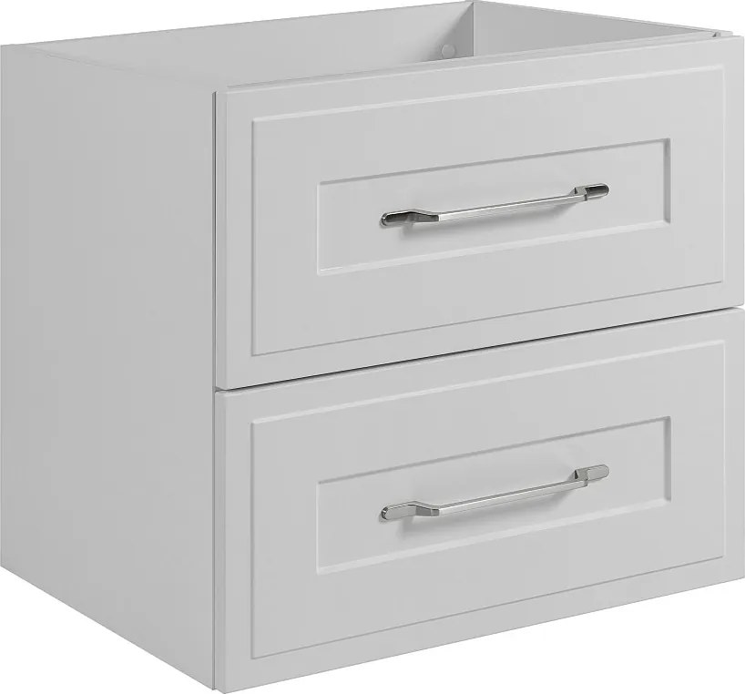 Szafka podumywalkowa w stylu klasycznym, biała, 60 x 57 x 46 cm