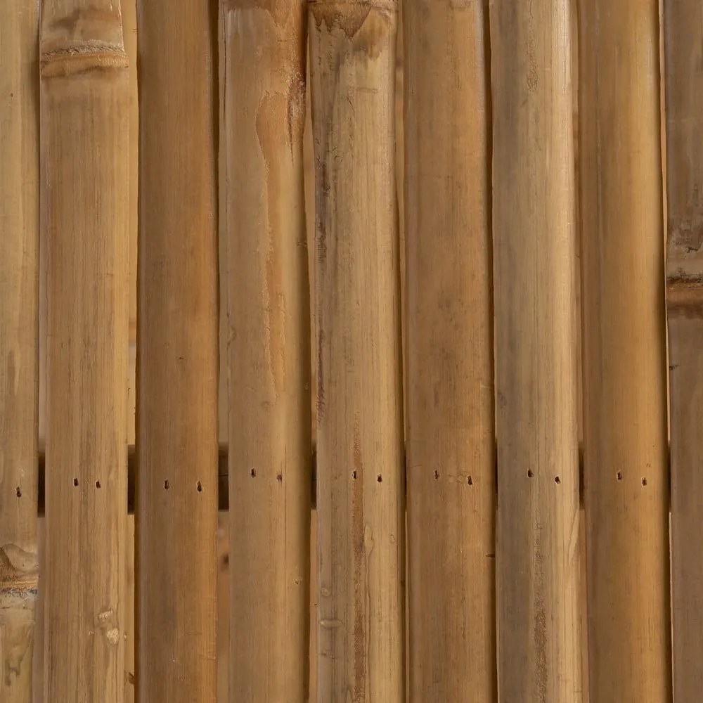 Bambusowy regał w naturalnym kolorze 61x104x34 cm Manali – Ixia