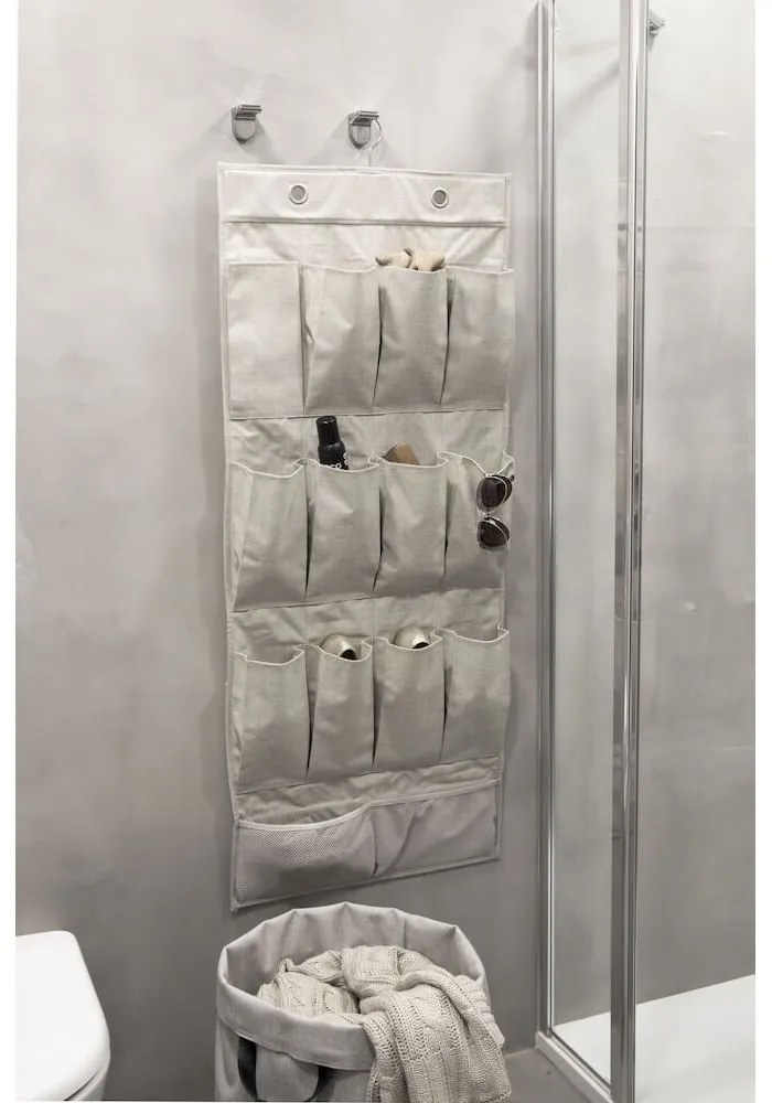 Wiszący tekstylny organizer do szafy – Bigso Box of Sweden