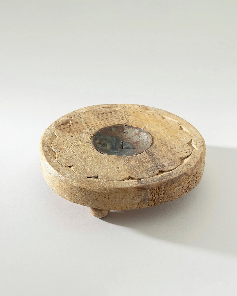Podstawka na świecę Rustic Flame 15 cm