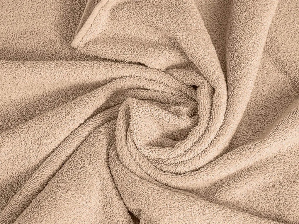 Ręcznik CLARYSSE ELEGANCE 70x140 cm piaskowy, 100% bawełna