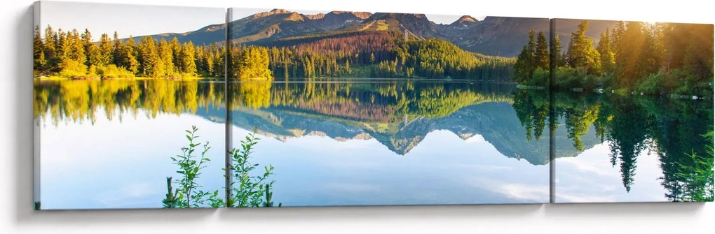 Obraz - Jezioro (170x50 cm)