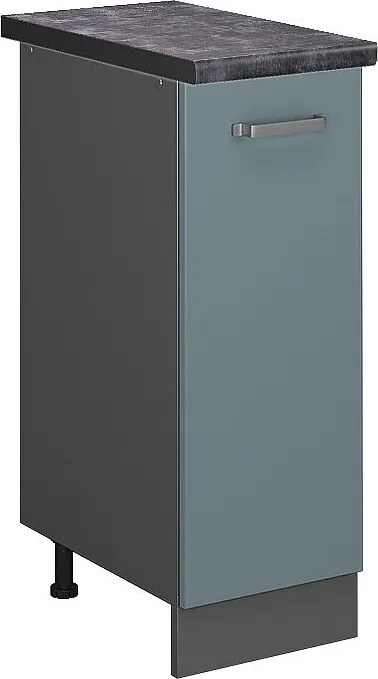 Szafka apteczna niebiesko-szary 30x60x81.6 r-line