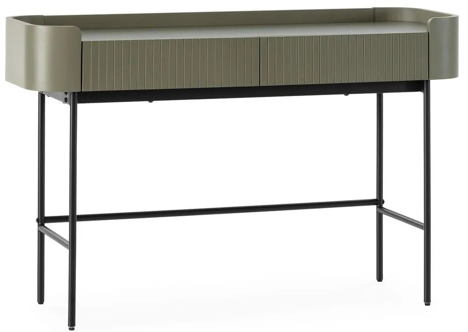 Konsola w kolorze khaki 40x120 cm Willa – MOME