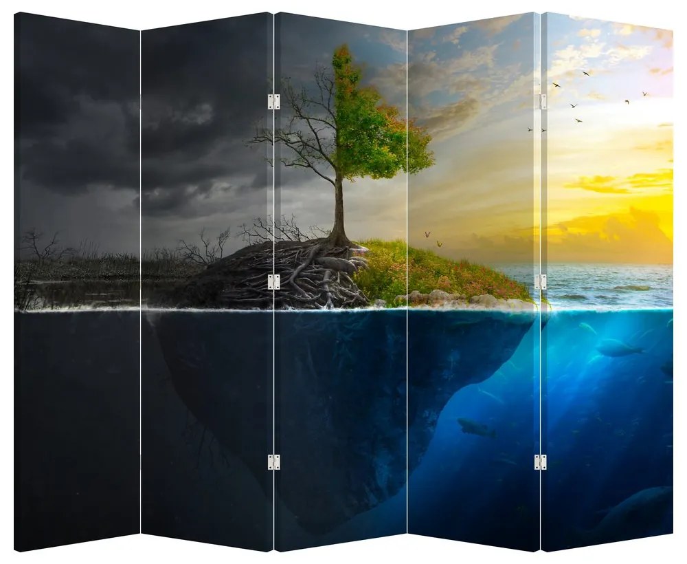 Parawan - Życie i śmierć (210x170 cm)