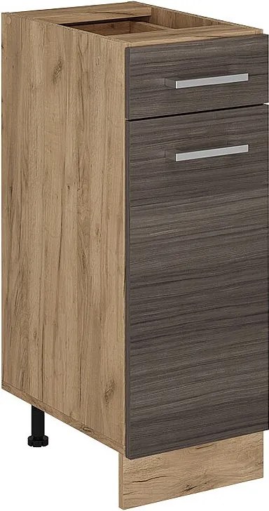 Szafka dolna do kuchni szlachetna szarość 30x46x81.6 r-line