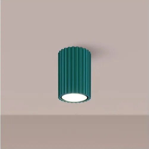 Brilagi - Oprawa punktowa LED CRESTO 1xGU10/10W/230V 10 cm turkusowa