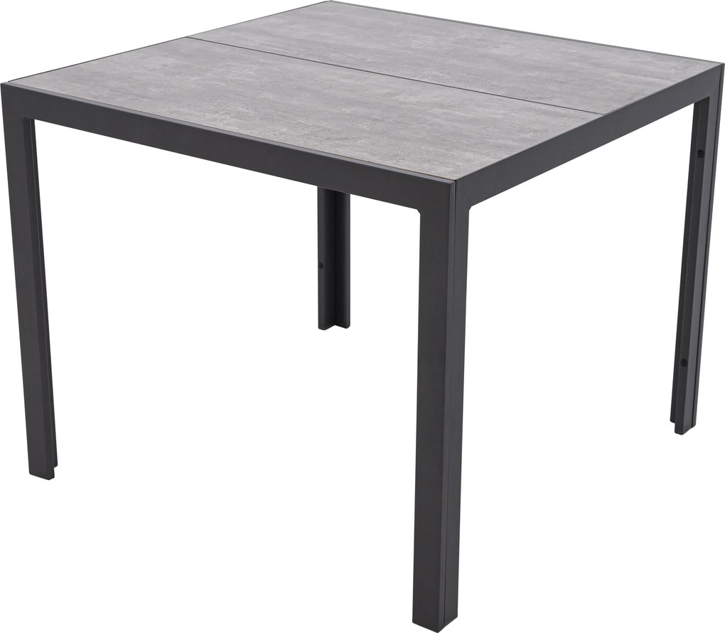 Doppler BERGAMO MELIA LIKA-TEX® ogrodowy zestaw wypoczynkowy 4+1 antracyt