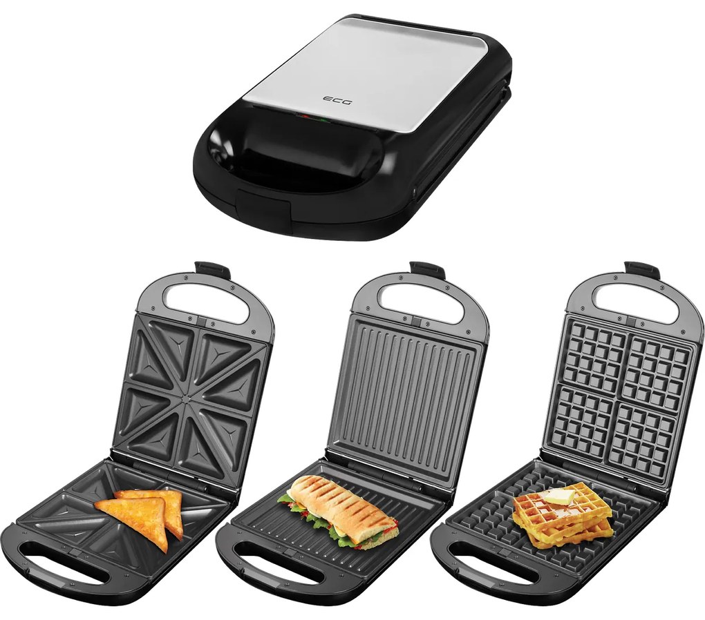 ECG S 4310 QUATTRE Opiekacz do kanapek