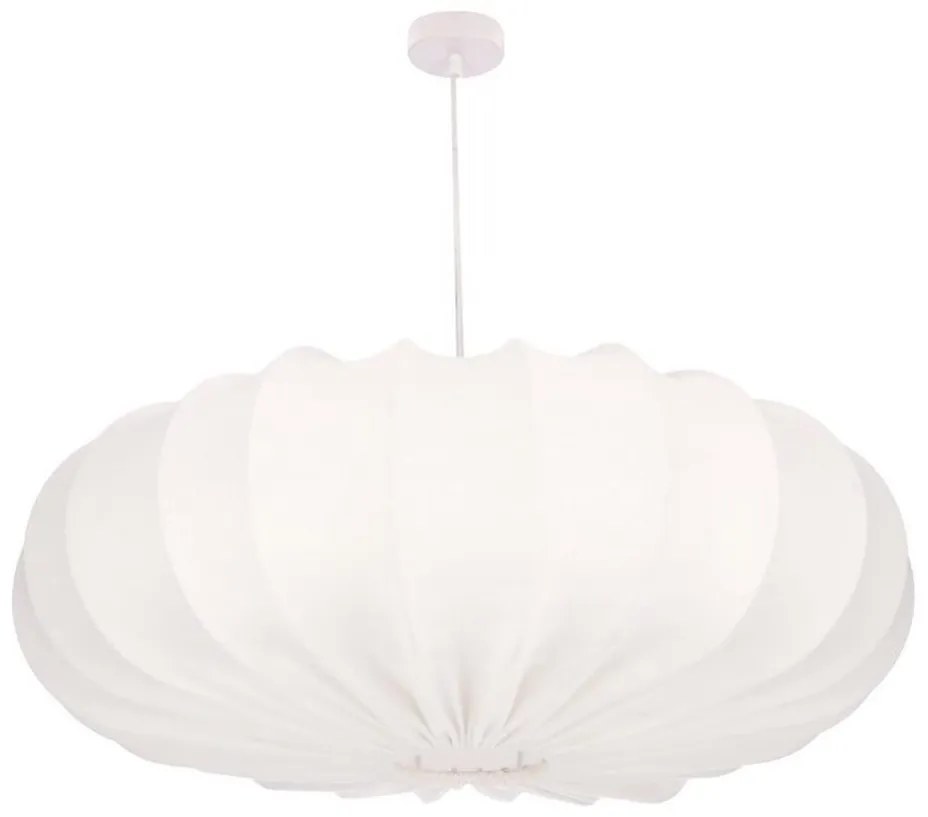Żyrandol na lince CAFEE 1xE27/40W/230V średnica 66 cm biały