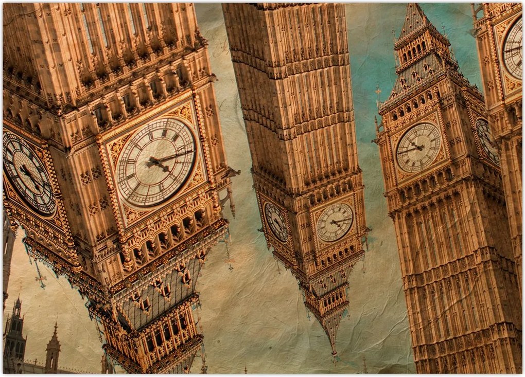 Obraz na szkle - Big Ben, Londyn (70x50 cm)