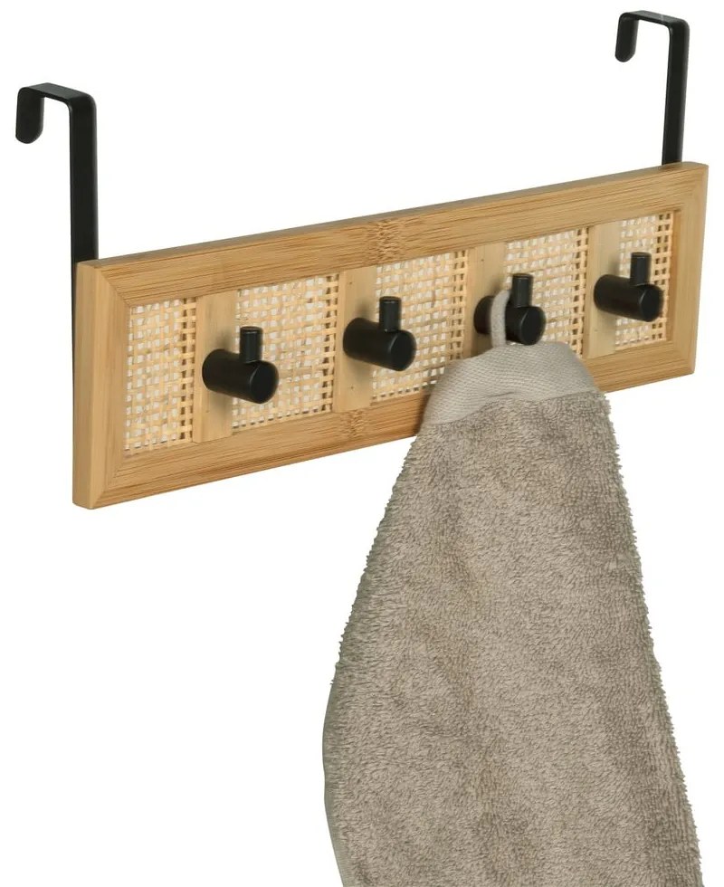 Rattanowy wieszak na drzwi 33 cm Allegre – Wenko