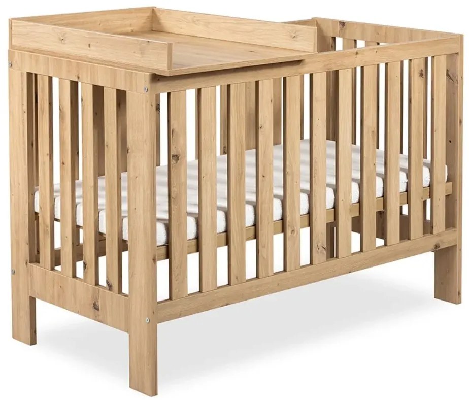 Łóżeczko dziecięce AMELIA 120x60 dąb LITTLE SKY