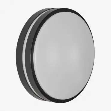 Zewnętrzna Lampa Ścienna Z Aluminium Rilamo Czarna - Sklum