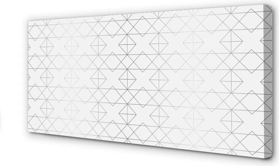 Obraz na płótnie Zarys Wielokątów