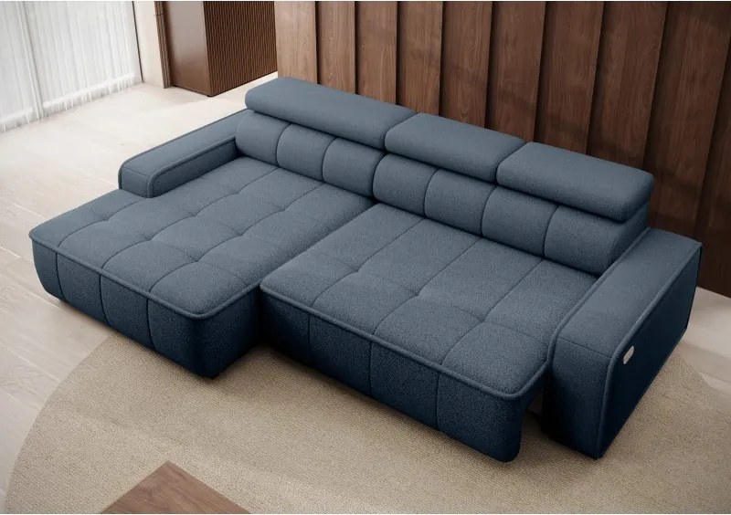 THIAGO S MINI z elektryczną regulacją siedziska Lewostronny w tkaninie SERENO 691 WERSAL