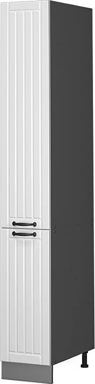 Szafka aptekarska biały domek wiejski 30x58x206.8 fame-line