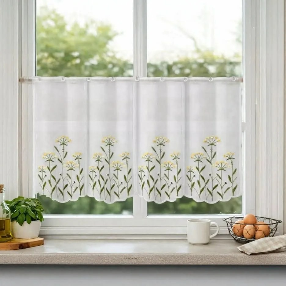 Zazdrostka na metry w kwiatki wiosenna batyst len - wys. 70 cm