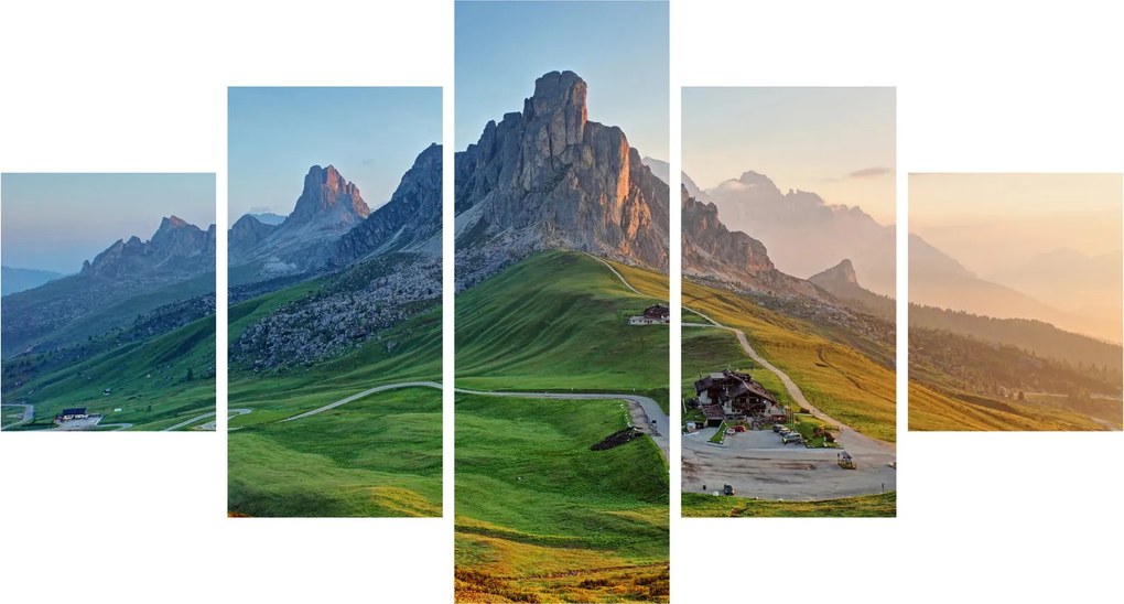 Obraz - Dolomity (125x70 cm)