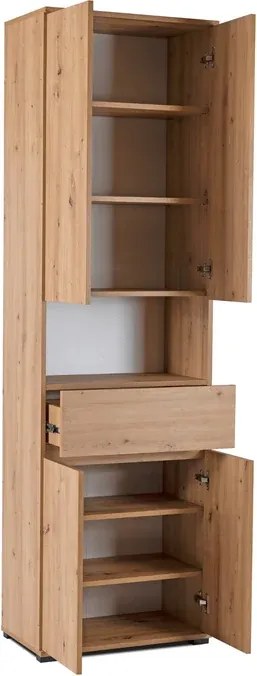 Szafa Słupek MODENA 60 cm Dąb Artisan Do Przedpokoju