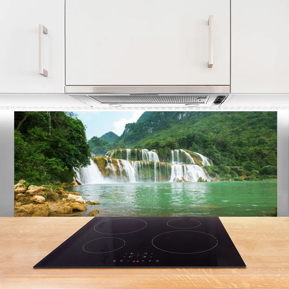 Panel nad blat kuchenny Leśna Kaskada Wodna