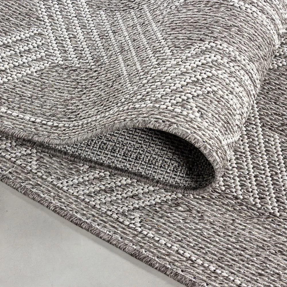 Szary chodnik odpowiedni na zewnątrz 80x250 cm Aruba – Ayyildiz Carpets