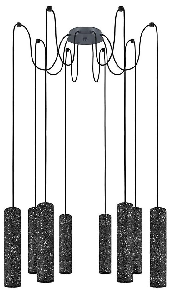 Eglo 39824 - LED Żyrandol na lince MENTALONA 8xGU10/4,5W/230V