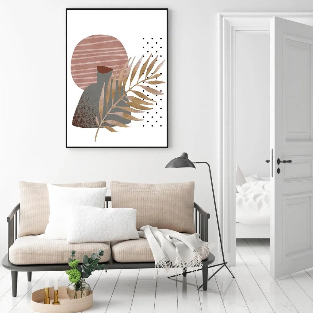 Plakat - Symboliczna abstrakcja (A4)
