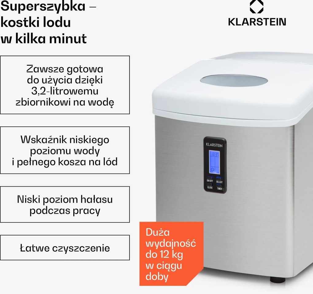 Klarstein Mr.Frost Kostkarka do lodu