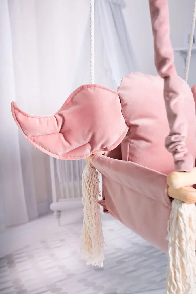 Różowa huśtawka dla dziewczynki S9-K89