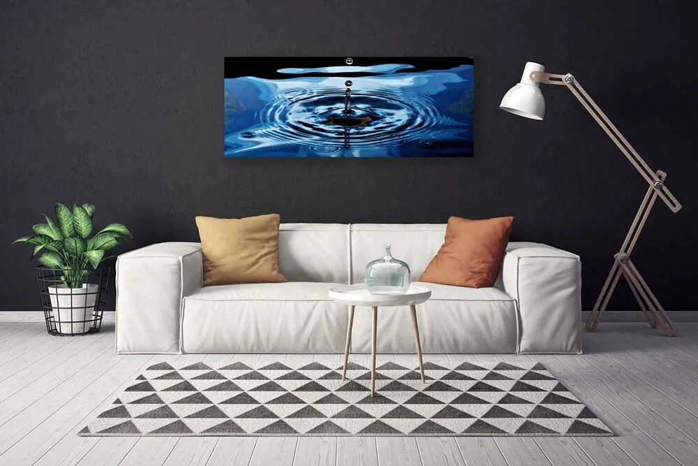 Obraz na płótnie Abstrakcyjna Głębia Wody