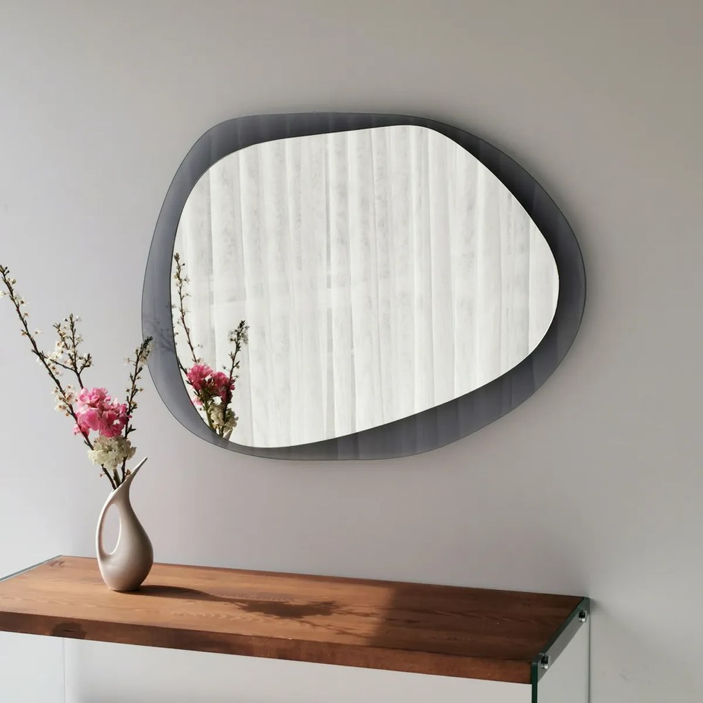 Lustro Aqua Fume 55 x 75 cm