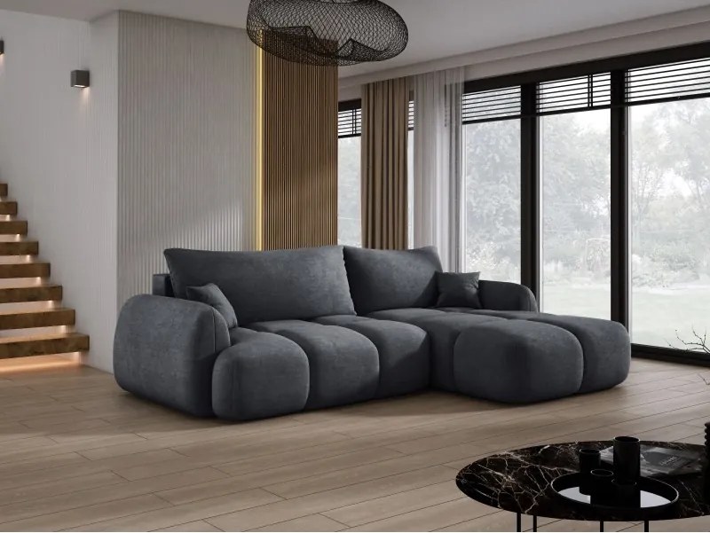 Narożnik COCO WIND z funkcją spania poduszkami i pojemnikiem CLOUD 91 WERSAL