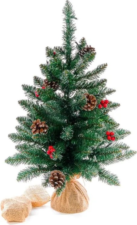 Choinka z oświetleniem - 60 cm, 30 diod LED