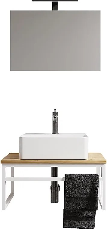 3 sztuk umywalka meble łazienkowe Bitila 60 V1