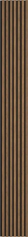 Mexen Lam-F lamele ścienne akustyczne 275 x 31,5 cm, filc 6 mm, Dąb Mocca - S105-275317-2812-074