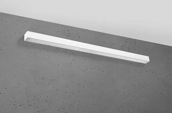 Biały minimalistyczny kinkiet LED 4000 K - EX634-Herrick
