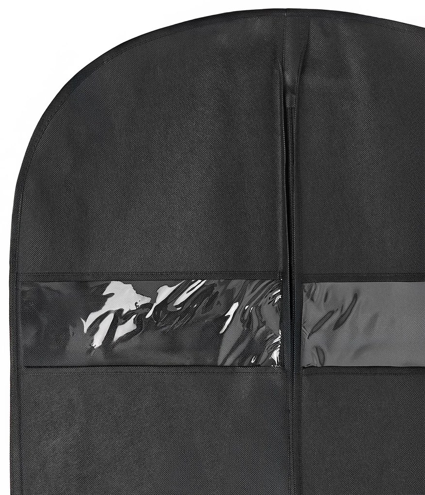 Pokrowiec na ubrania, odzież Baggi Long150x60x15 cm 1 szt. czarny