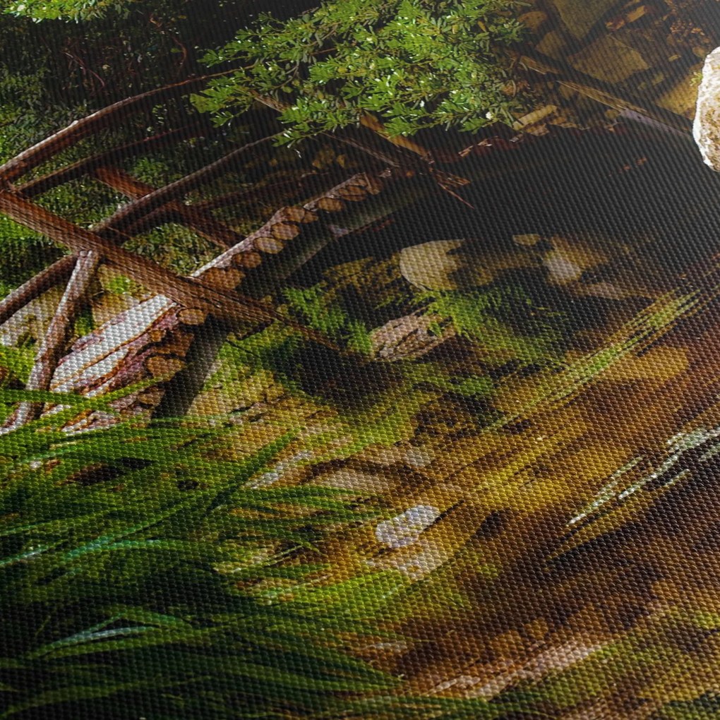 Obraz - Most nad rzeką (170x50 cm)