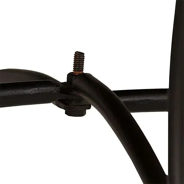 Duży okrągły stół industrialny palisander B9-R87