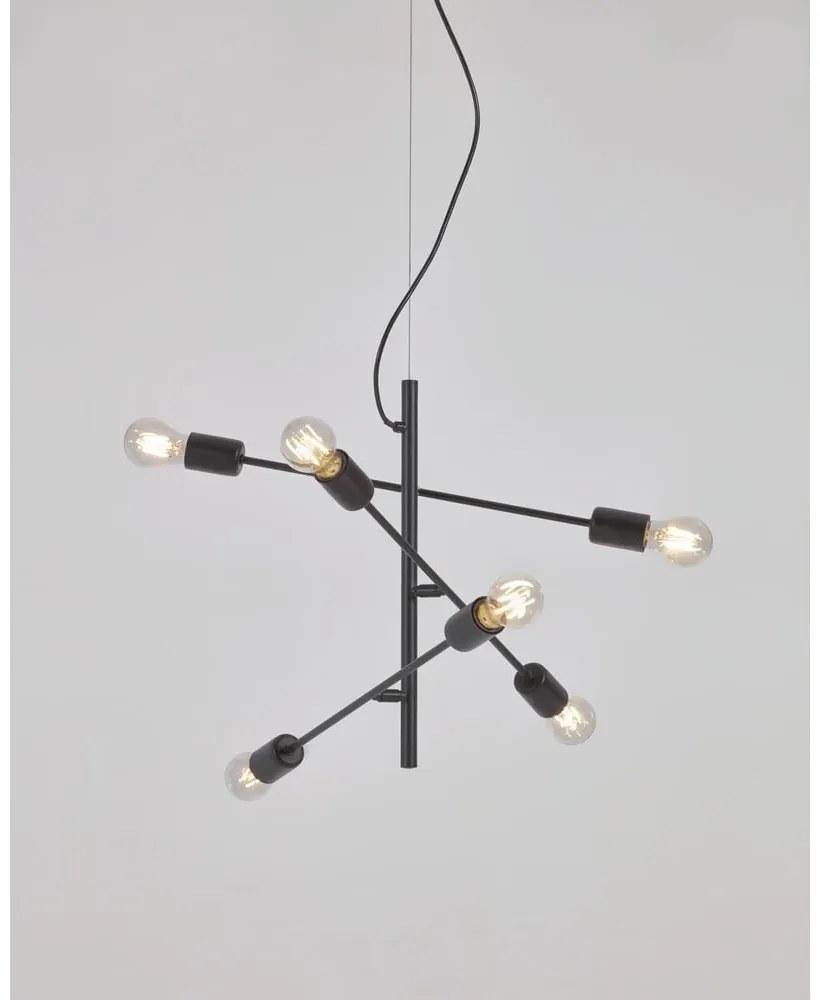 Czarna lampa wisząca ø 55 cm Spica – Kave Home
