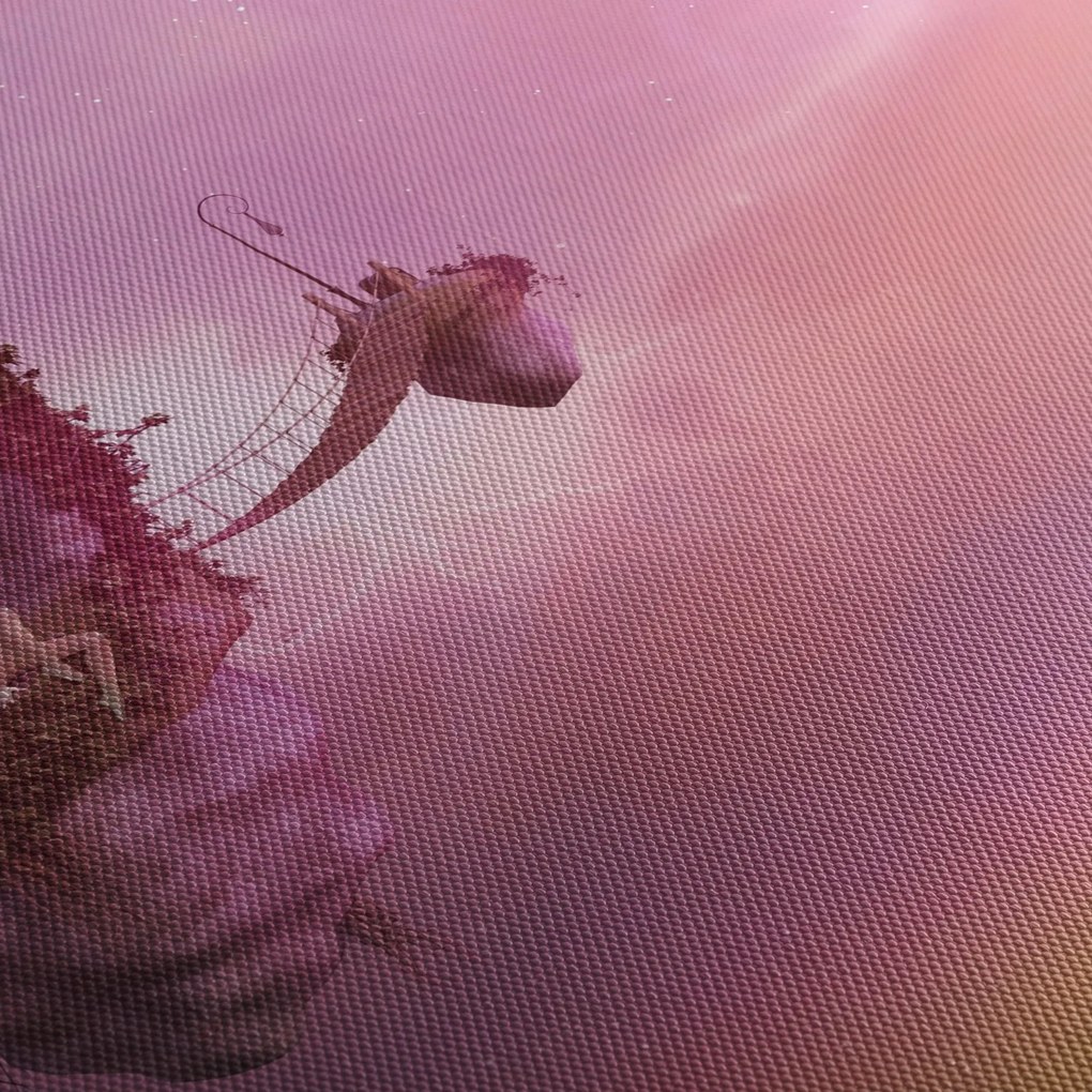 Obraz - Wróżka na pływającej wyspie (125x70 cm)