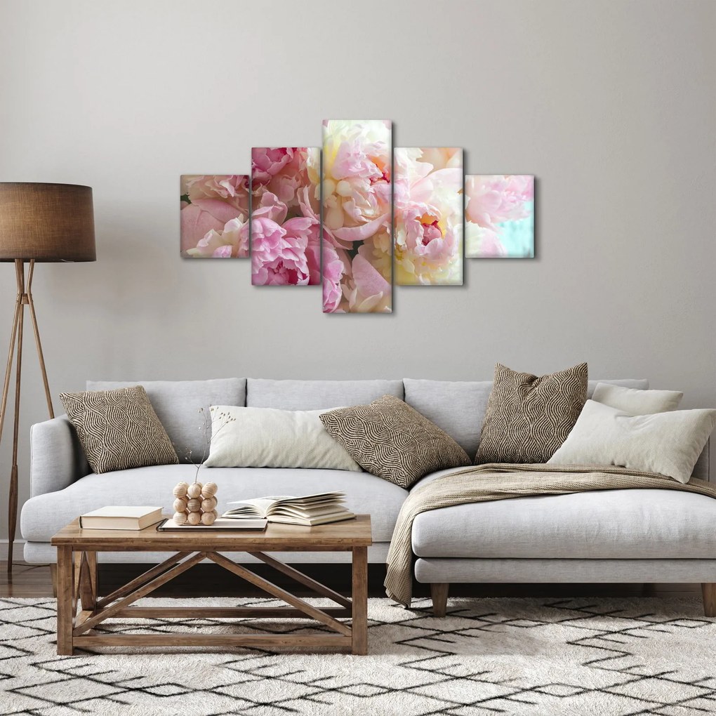 Obraz - Piwonie (125x70 cm)