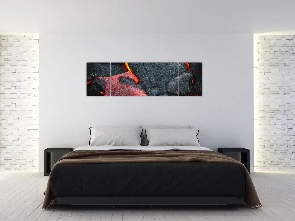 Obraz - Lawa (170x50 cm)